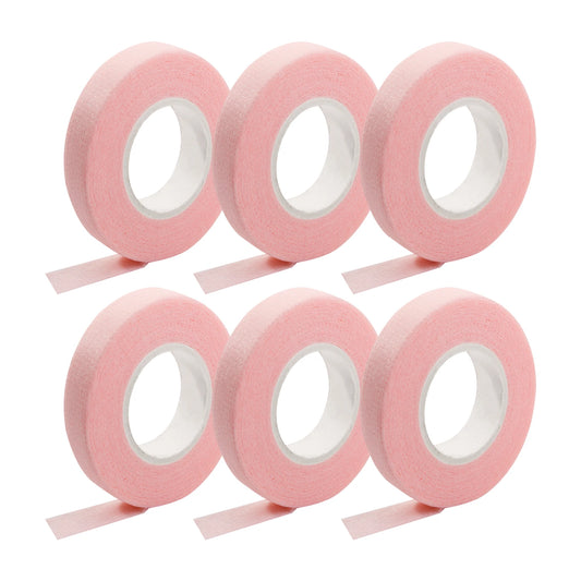 6 Rolls  Lash Extensions Tapes Veyelash Non-Woven Adhesive Tape Medical Fabric Tape for False Lashes Patch Makeup Tools