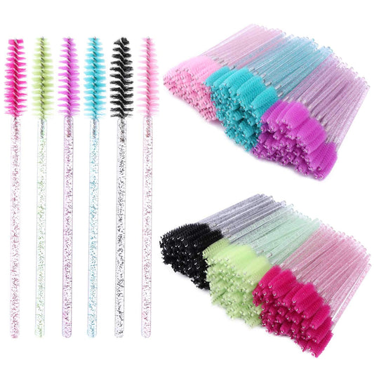 300 Disposable Mascara Wands Eyelash Brush Spoolies for Eye Lash Extension, Eyeb