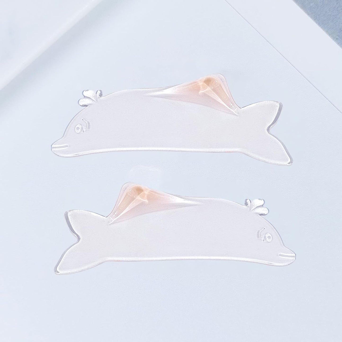 Flat Lash Lift Shields Korean Lash Lift Rods Glueless for NO.1 Perm Soften Eyelash Lift Pads Tools (Orange)