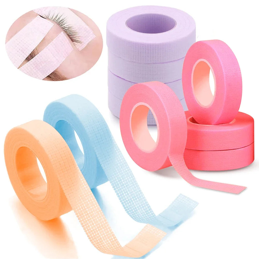 5/10Pcs Micropore Eyelash Tape Lash Extension Supplies Makeup Tools Wholesale Lashes Accessories Makeup Tools Lash Lifting Tape